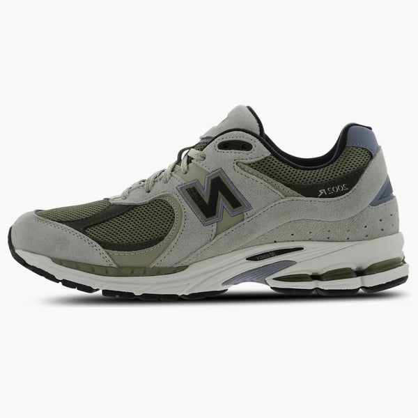 New Balance 2002r stříbrný olivový list