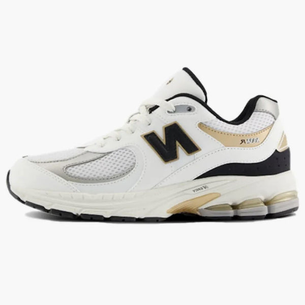 New Balance 2002R White Black Gold (GS)