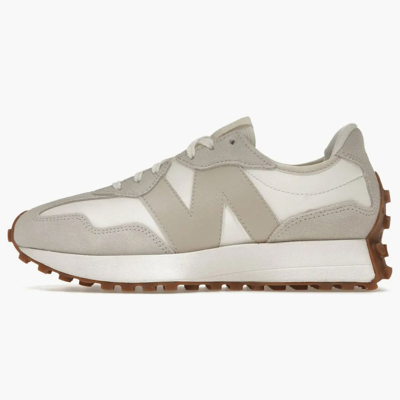 New Balance 327 Beige White Gum Pink (Women's)