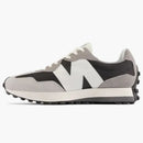 New Balance 327 grigio chiaro bianco nero