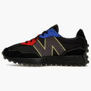 New Balance 327 Black Yellow Blue Red