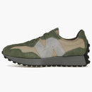 New Balance 327 madera de deriva verde oliva profunda