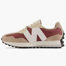 New Balance 327 madera flotante lavada burdeos