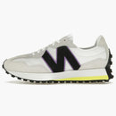 New Balance 327 Gray White Reflection Yellow (Women's)