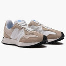 New Balance 327 beige blanco