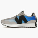 New Balance 327 Light Aluminum Cobalt Blue
