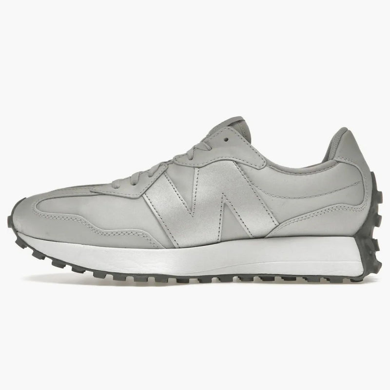 New Balance 327 Gunmetal de aluminio ligero (femenino)