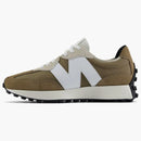 New Balance 327 Mushroom White