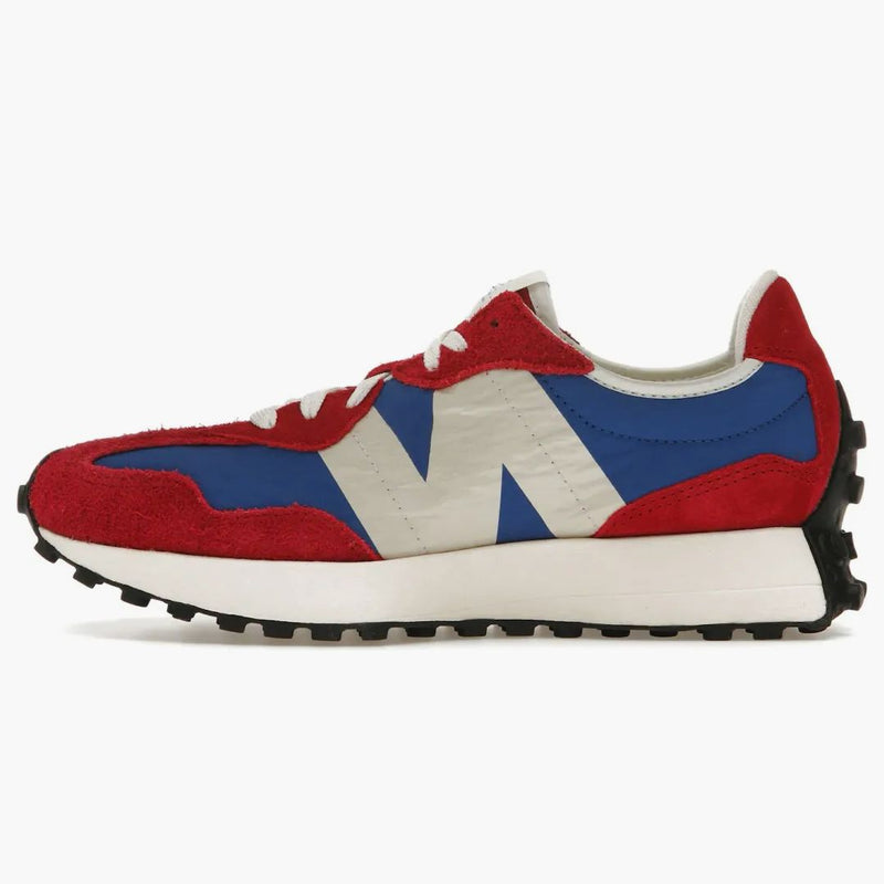 New Balance 327 Team červená modrá mořská sůl