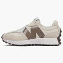 New Balance 327 Beige blanco blanco marrón (mujer)