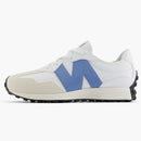 New Balance 327 White Blue Laguna (GS)