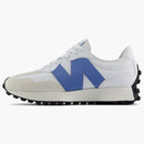 New Balance 327 bílá modrá laguna