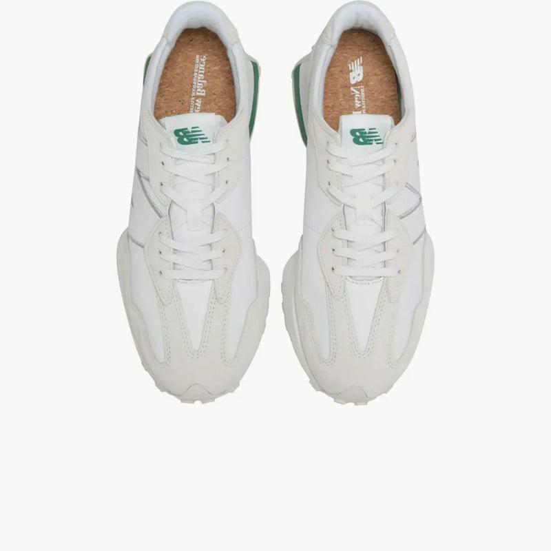 New Balance 327 bílá sukulentní zelená