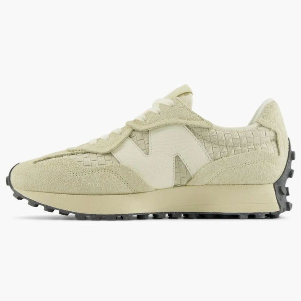 New Balance 327 Woven Pale Moss Sandstone