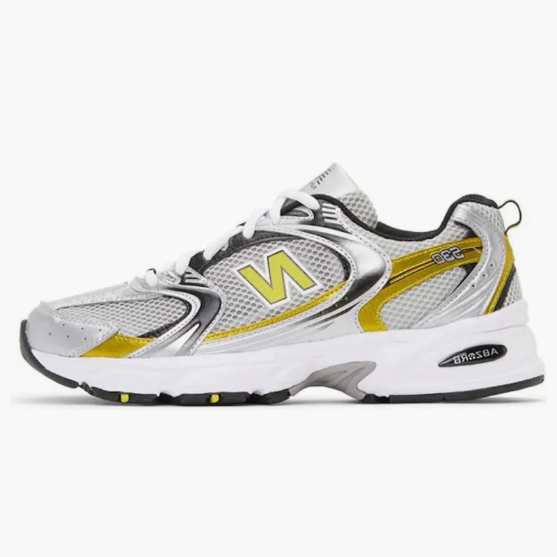New Balance 530 Srebrny żółty