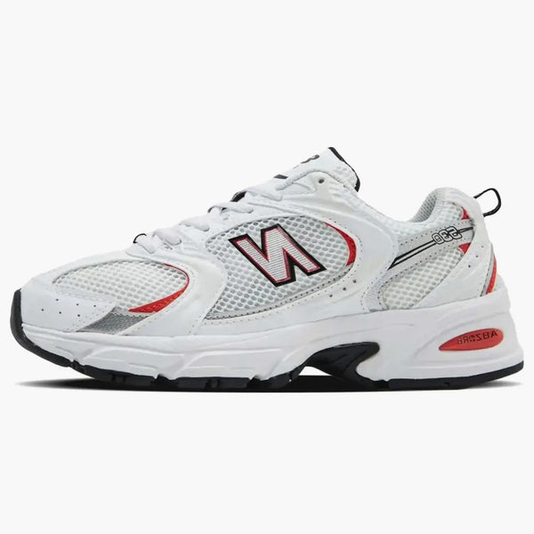 New Balance 530 vit sprängröd