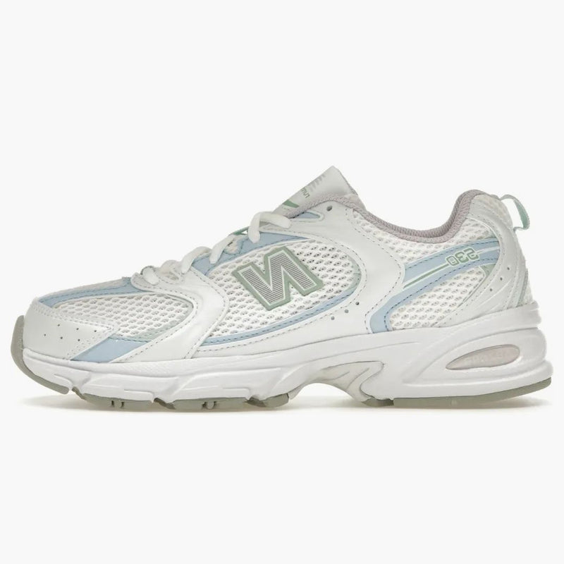 New Balance 530 White Light Chrome Blue Clay Ash