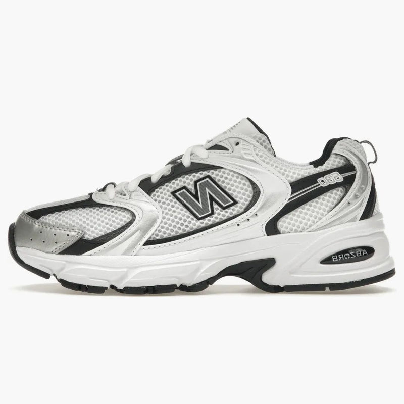 New Balance 530 biały srebrny metaliczny czarny