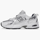New Balance 530 White Silver Navy