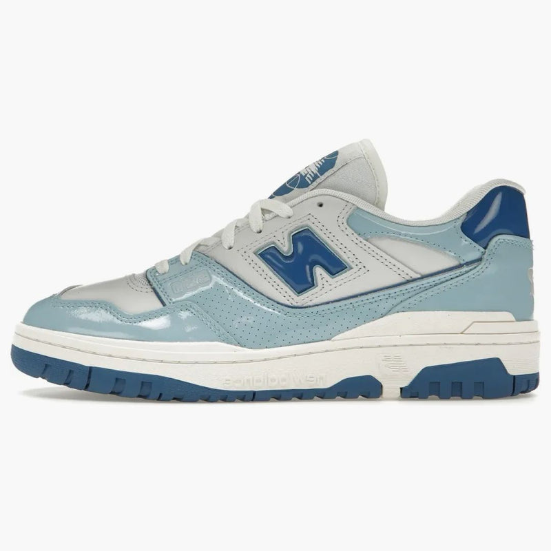 New Balance 550 Chrome Blue Patent