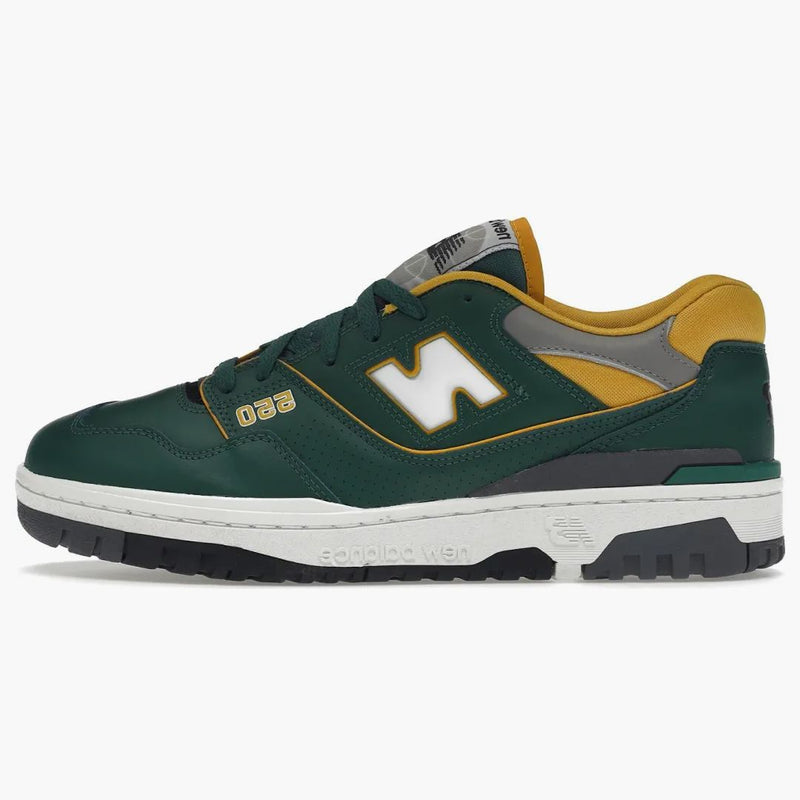 New Balance 550 tmavě zelené zlato