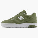 New Balance 550 Dark Olivine White