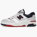 New Balance 550 Premium White Navy Red