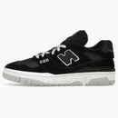 New Balance 550 semišů perforovaná kůže černá bílá