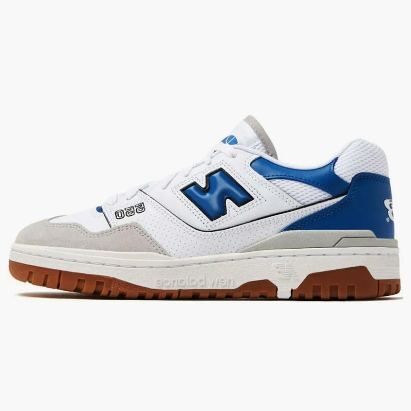 New Balance 550 bílá modrá achát