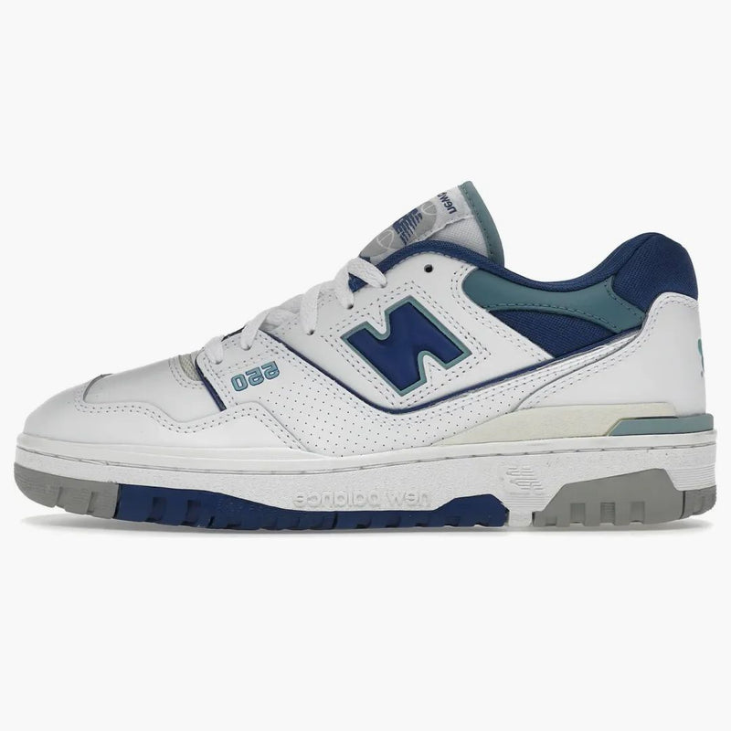 New Balance 550 biały niebieski groove