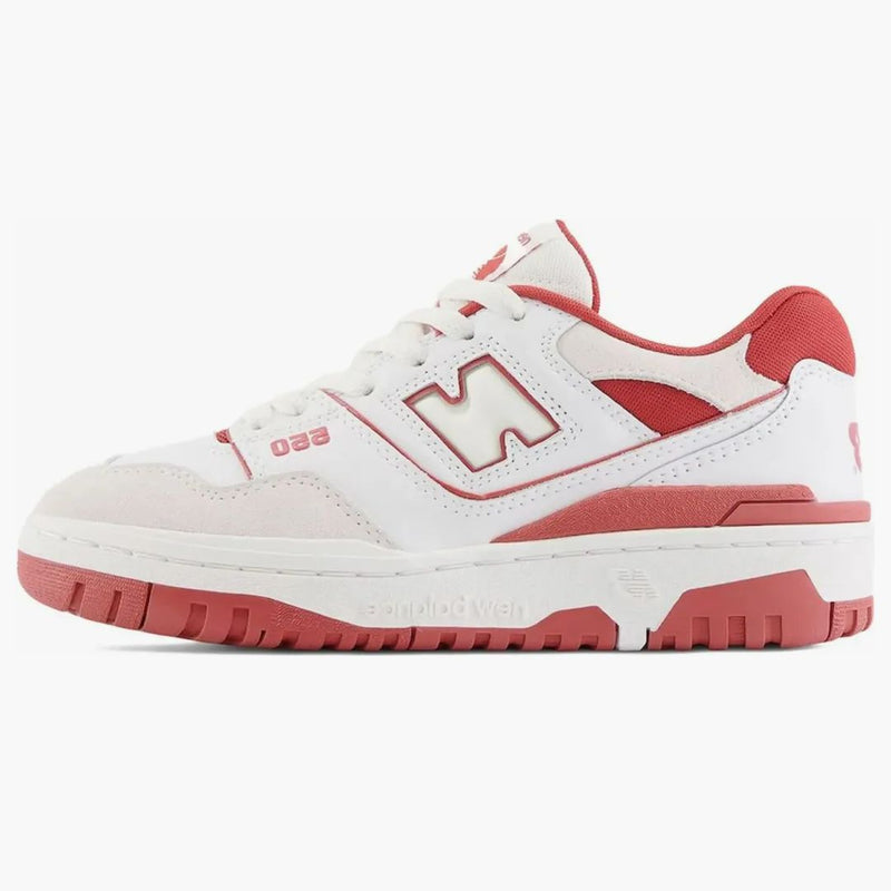 New Balance 550 bílá cihla červená