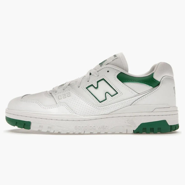 New Balance 550 White Classic Green