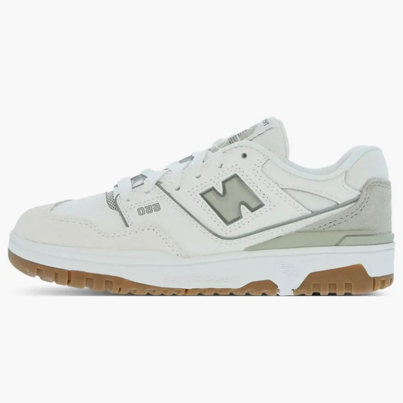 New Balance 550 bílá olivová guma (GS)