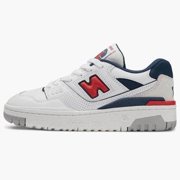 New Balance 550 White True Red (GS)