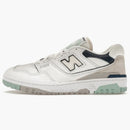 New Balance 550 White Winter Fog Navy