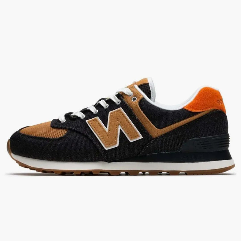 New Balance 574 Černé džínoviny