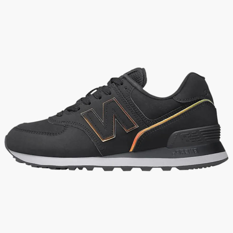 New Balance 574 Black Iridescent (women's)