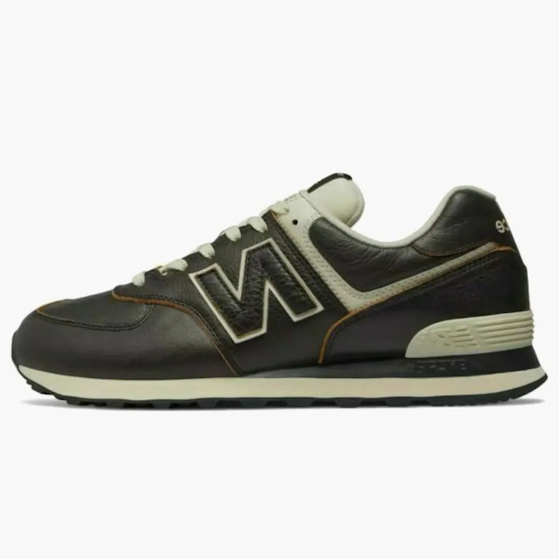New Balance 574 Černá kůže