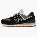 New Balance 574 Black Olive Gum