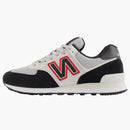 New Balance 574 Black Red