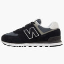 New Balance 574 Black White Dark Grey
