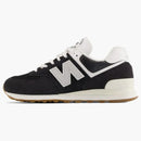 New Balance 574 Black White Gum