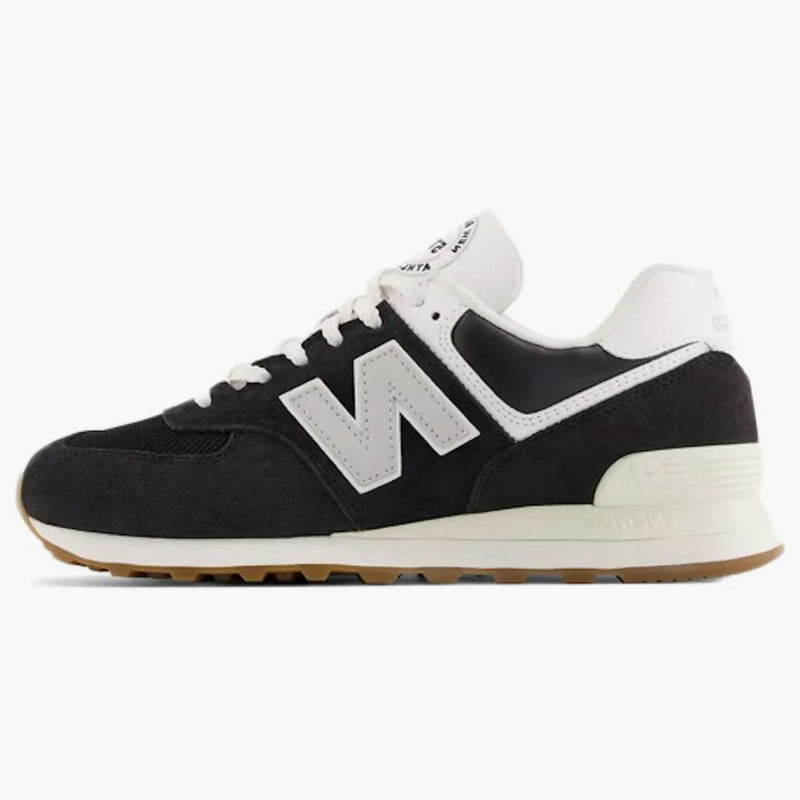 New Balance 574 Černá bílá guma