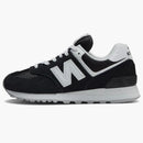 New Balance 574 Blanco Negro (femenino)
