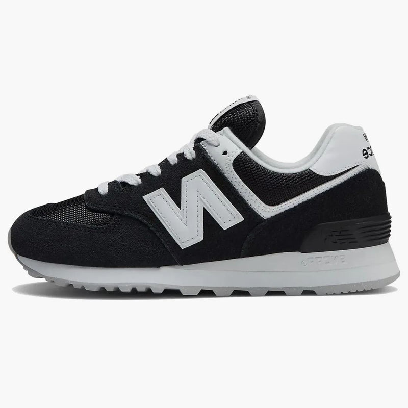 New Balance 574 Black White (women's)