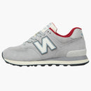 New Balance 574 Blue Varsity Red (Women's)