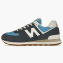 New Balance 574 Blue White Gum