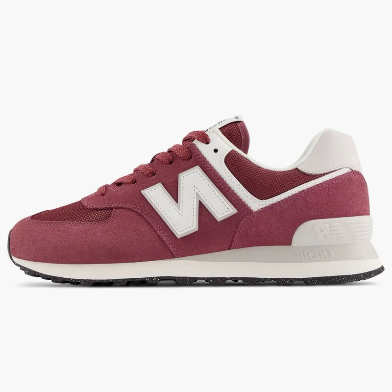 New Balance 574 Bordeaux bianco
