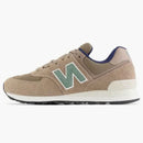 New Balance 574 Brown Gray Navy