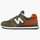 New Balance 574 Brown Orange